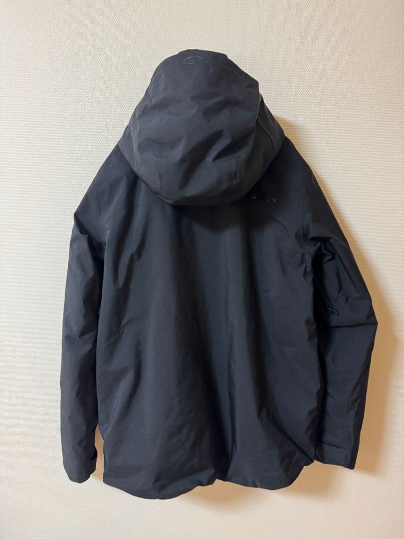 ★美品★Oakleyオークリーブラック スノーウェア ゴアテックス Men'sＬ