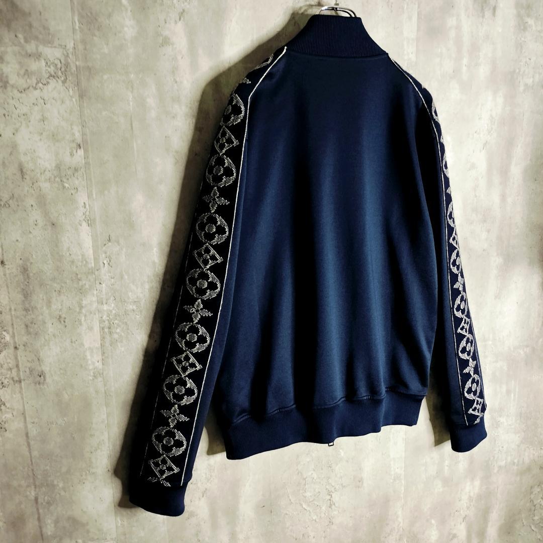 極美品・24SS★ルイヴィトン モノグラム シグネチャー刺繍 トラックジャケット