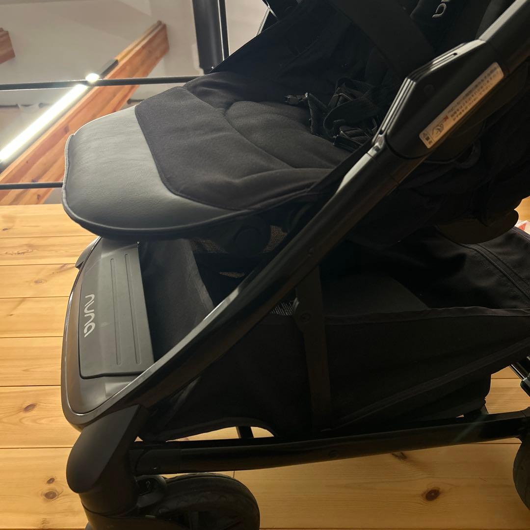 NUNA ベビーカー ブラック