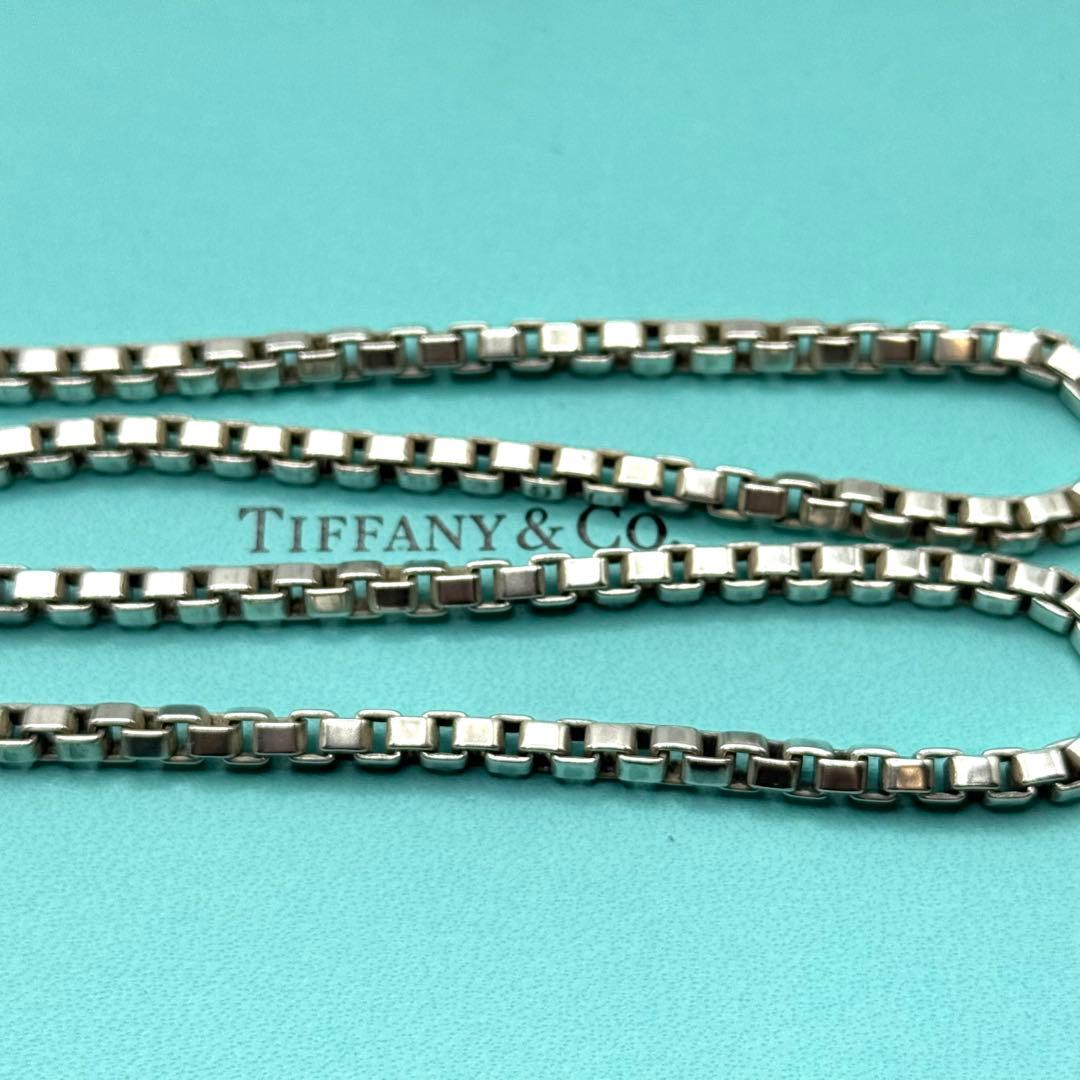 ティファニー ベネチアン ネックレス シルバー AG925 二重ブレスレット