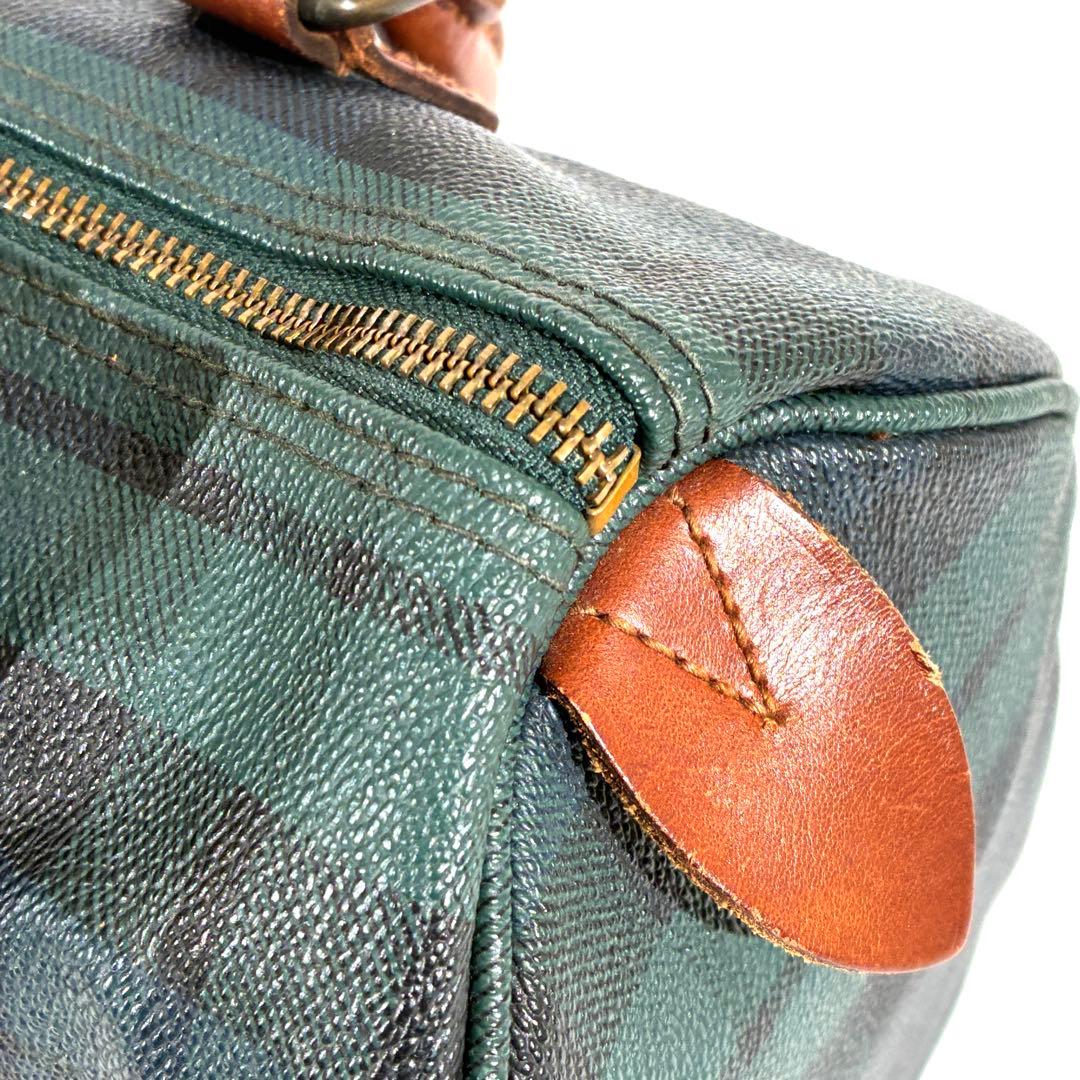 美品★ POLO RALPH LAUREN ミニボストン ブラックウォッチ