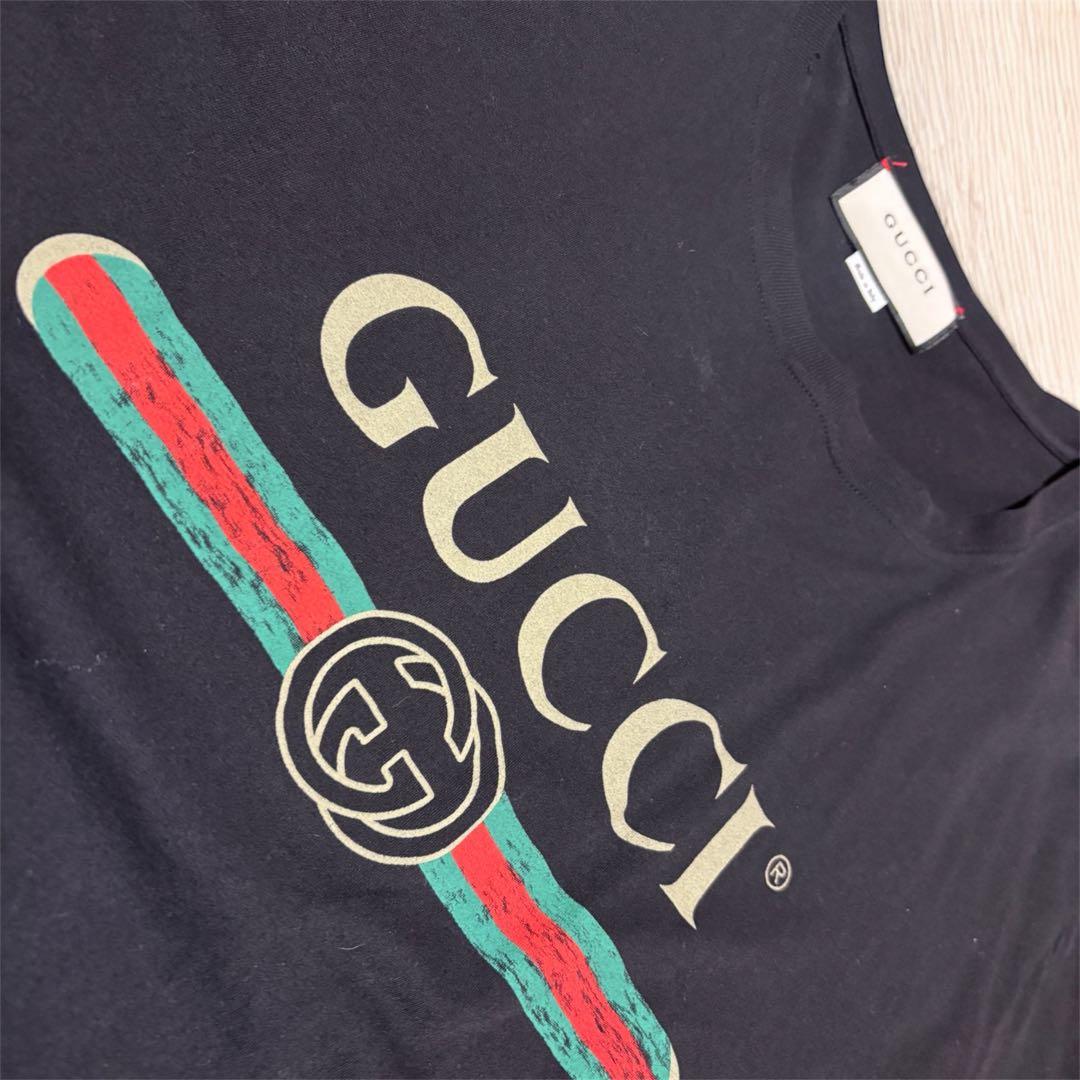 【正規品・希少サイズ】インターロッキングG GUCCI Tシャツ ＸＬ