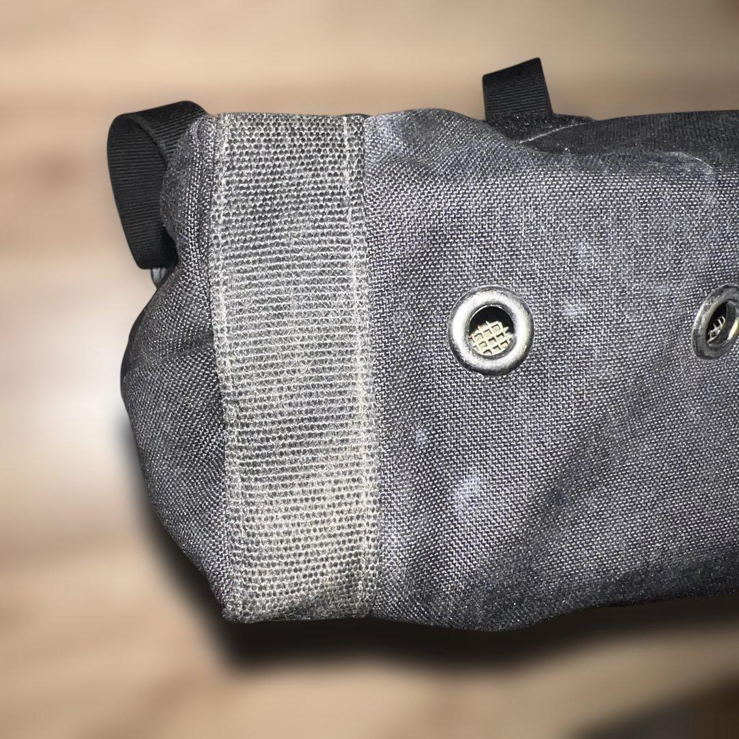 田村装備開発製　ダンプポーチ　ブラックカラー