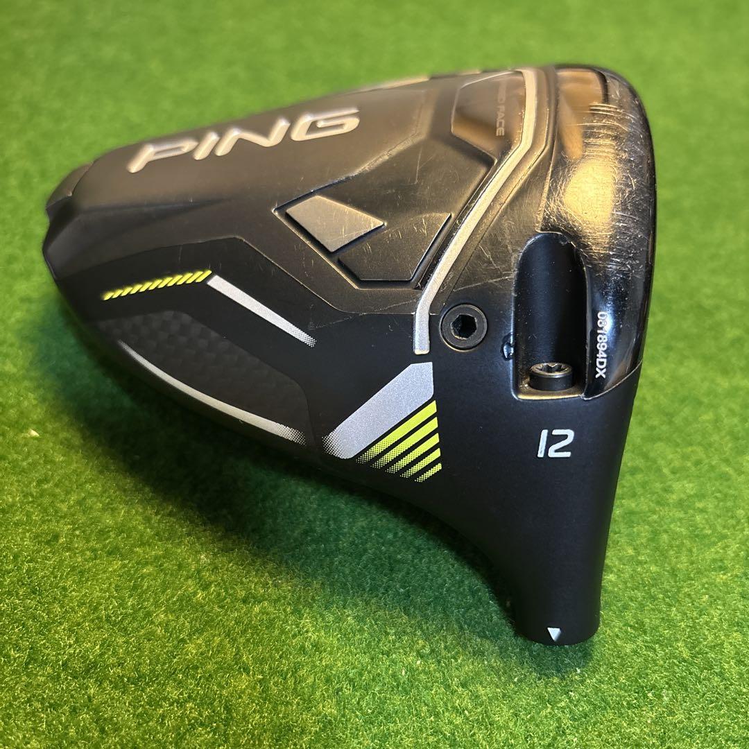 希少ロフト PING ピン G430 MAX 10K マックス 12度 ヘッド
