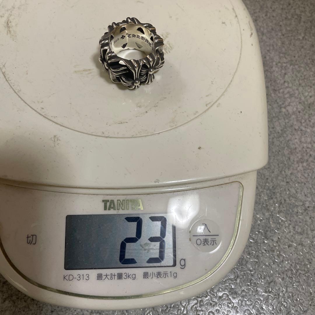 クロムハーツ　銀製約19号　リング(52)