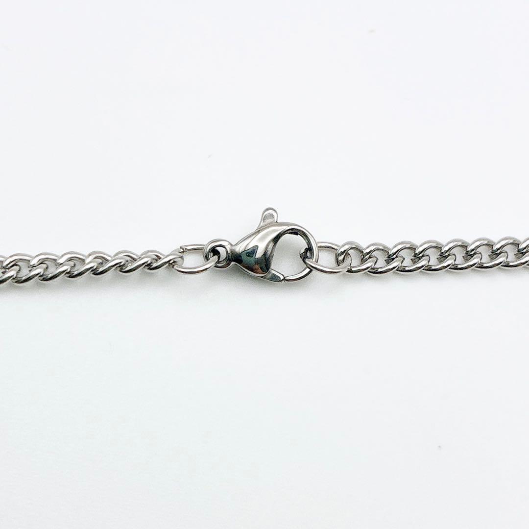 2955-2 極美品✨　Dior　ネックレス　CD ロゴ　希少　シルバー