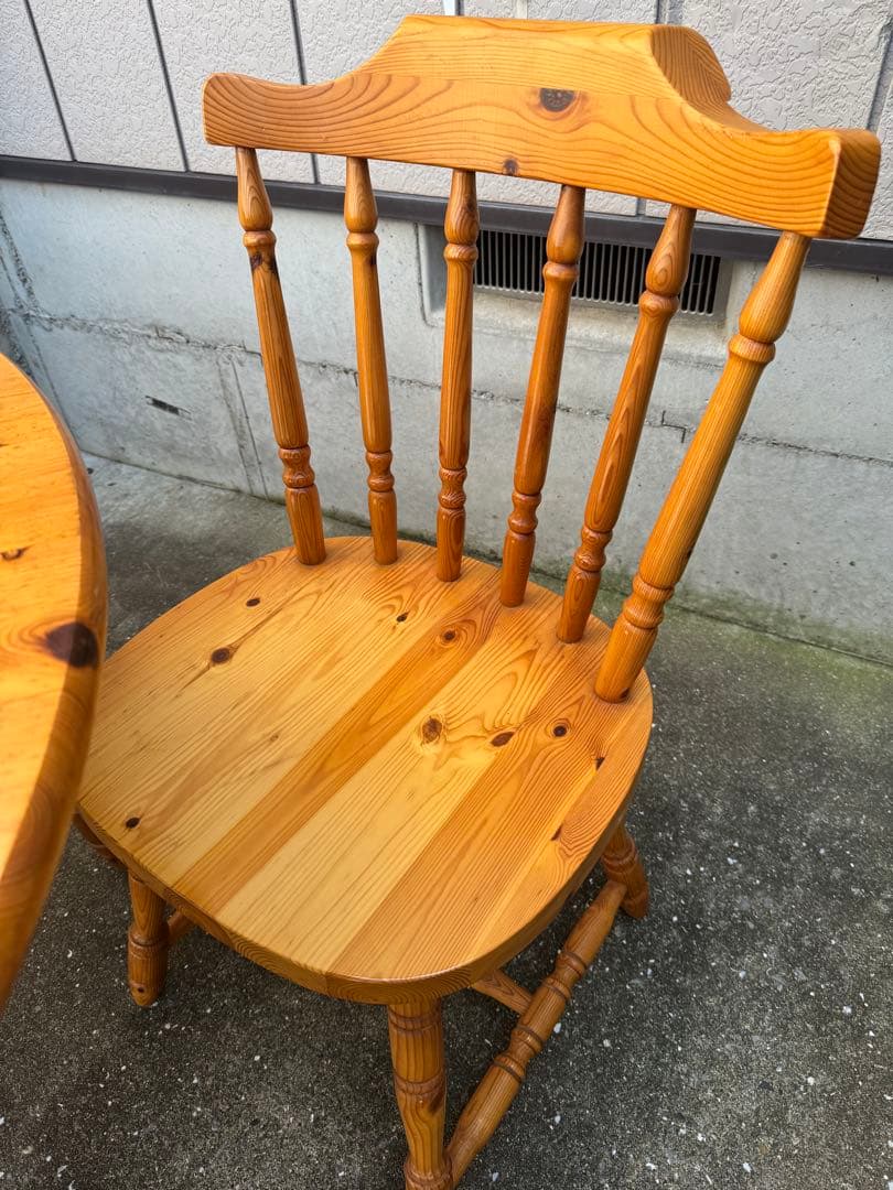 アンティーク・2人用ダイニングテーブルセット　その1 テーブル