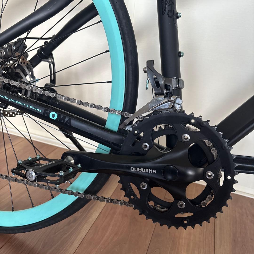 BIANCHI ROMA3 DISC ロードバイク ブラック/ミント