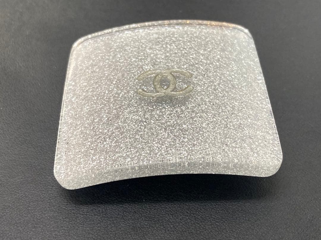 CHANEL シャネル　バレッタ　ラメ