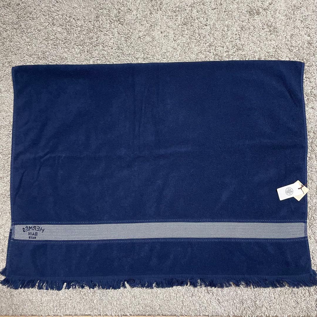 新品 正規品 タグ付き✤ HERMES ビーチタオル　タオルブランケット