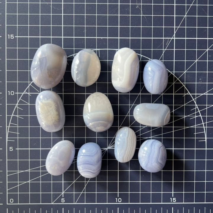 ブルーレースアゲート11P