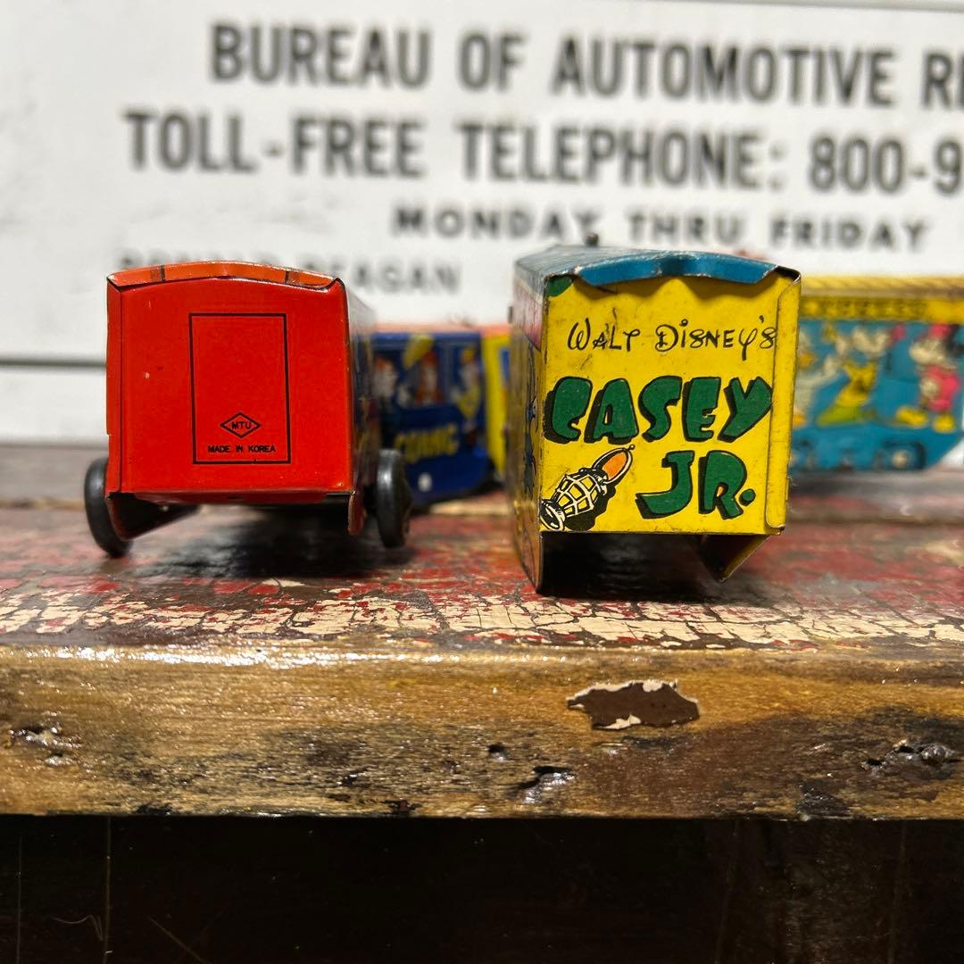 50's U.S.A ヴィンテージ Disney ブリキ 列車玩具 レトロ
