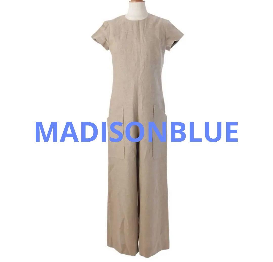 マディソンブルー　リネン　オールインワン