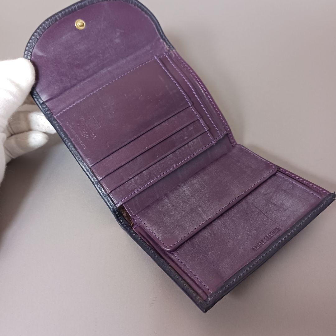 682/美品/Whitehouse Cox/財布/ブライドルレザー/三つ折り