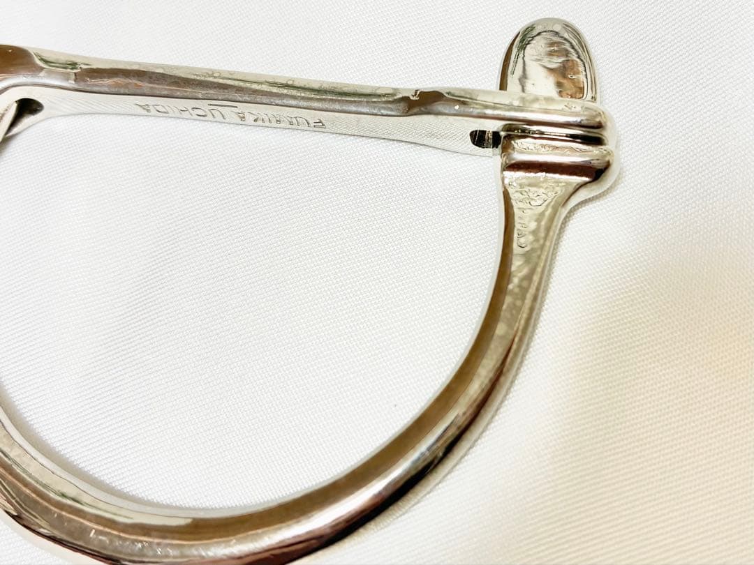 フミカウチダ FUMIKA_UCHIDA D snap バングル シルバー