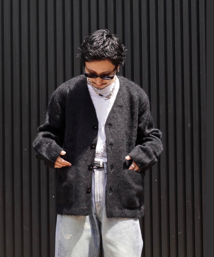 【未使用品】OUR LEGACY モヘア カーディガン 44