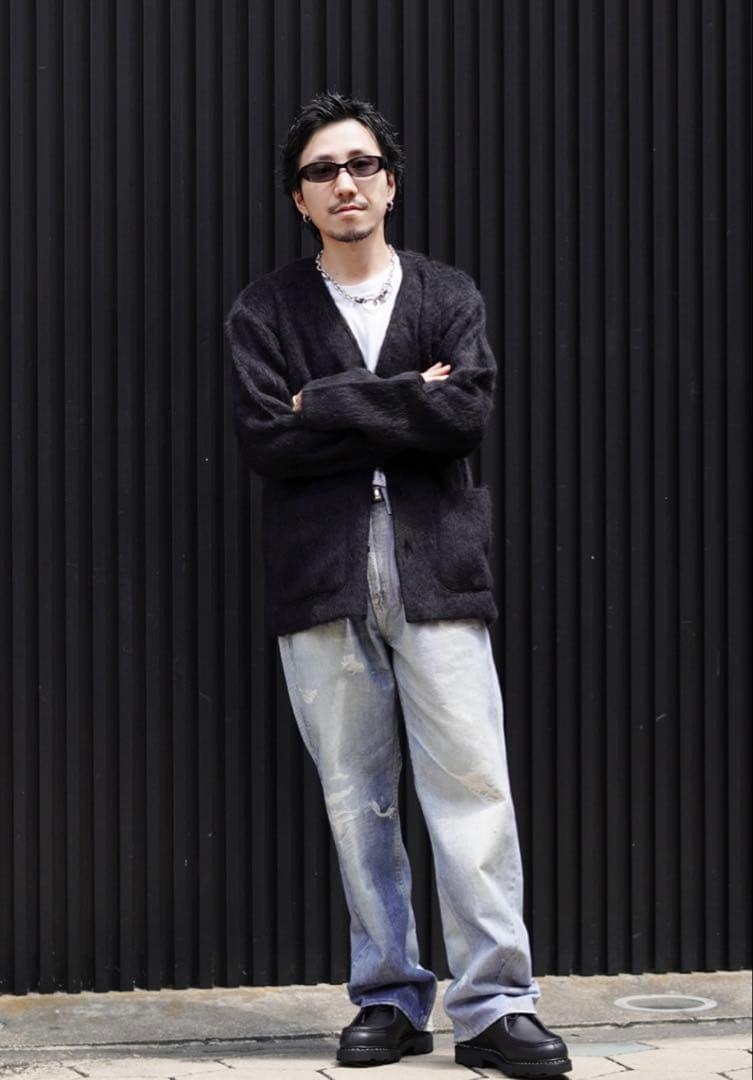 【未使用品】OUR LEGACY モヘア カーディガン 44