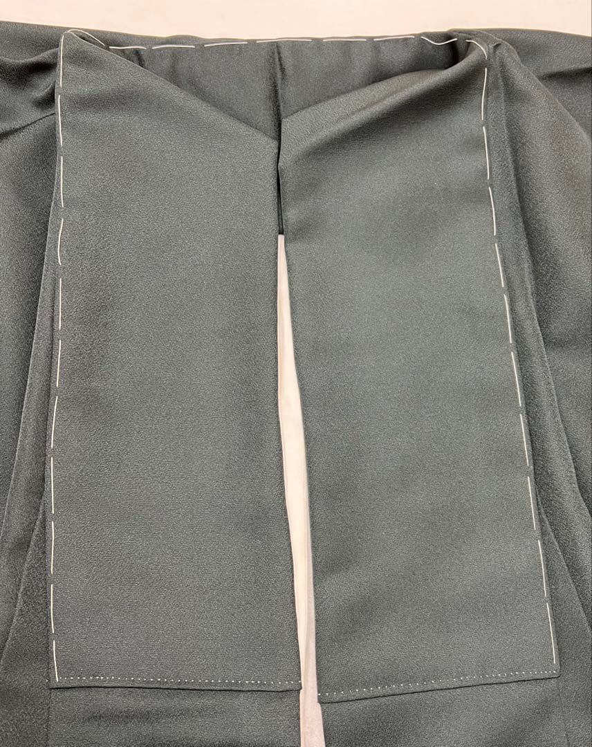 振り袖　フルセット　 玄才　金彩　しつけ付　成人式　深緑　全通長尺袋帯　590