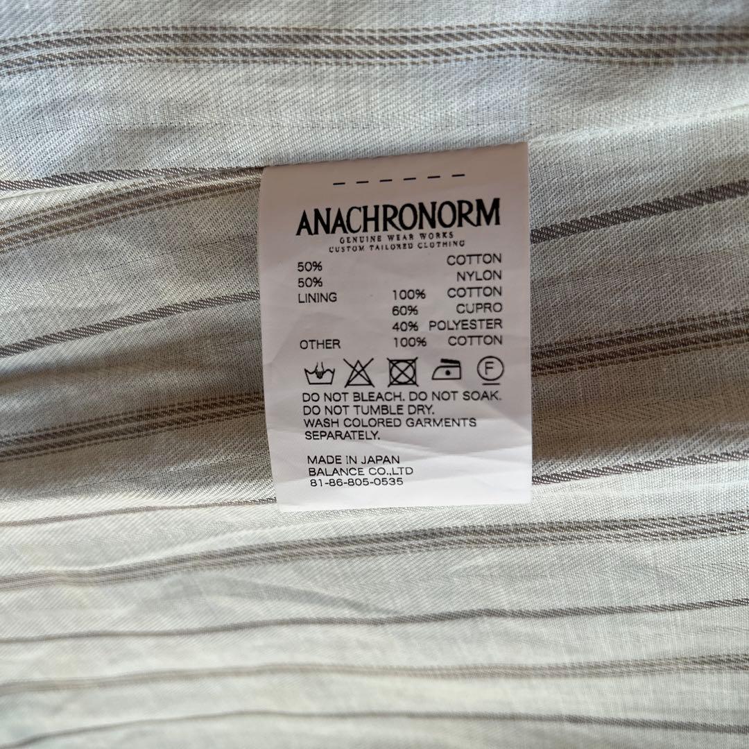 ANACHRONORMのステンカラーコート