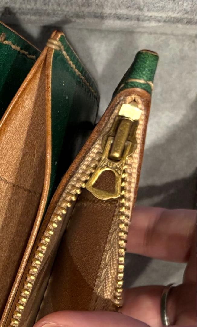 トラッカーウォレット　TW03-G グリーン　緑　財布　長財布