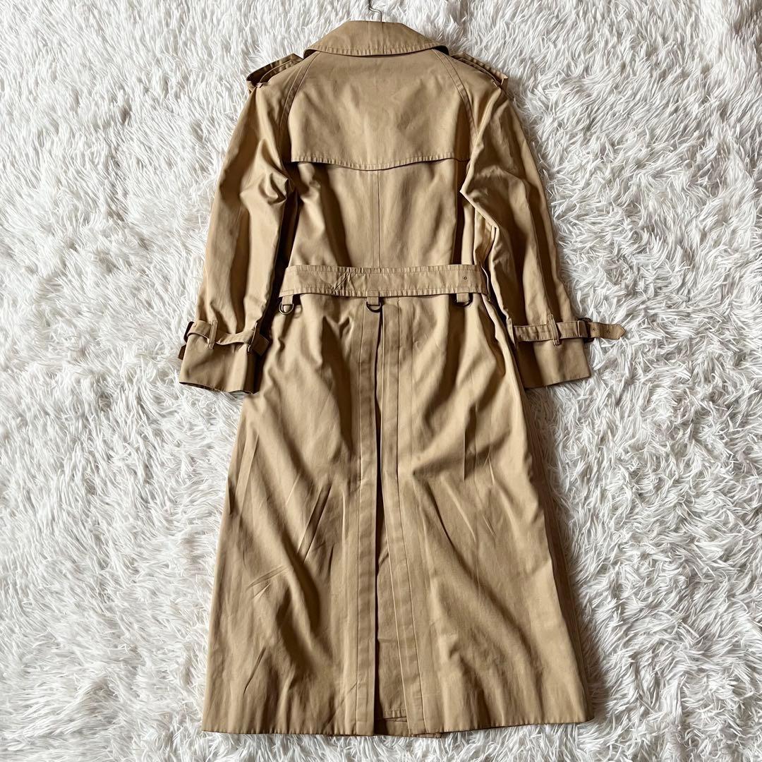 バーバリーズ 着丈113cm サイズS トレンチコート ノバチェック ベルト