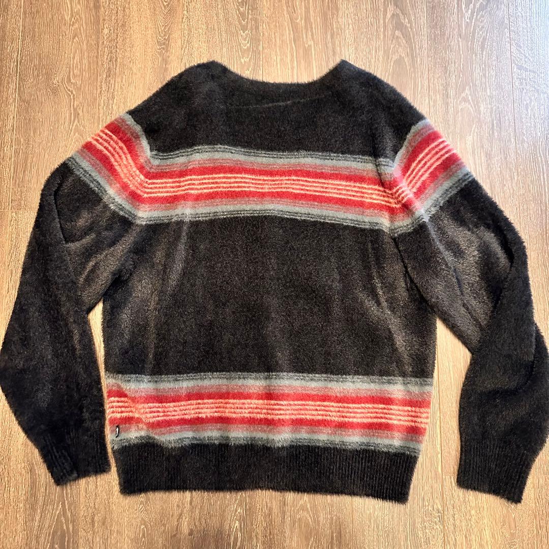 Stussy ストライプ カーディガン XLサイズ