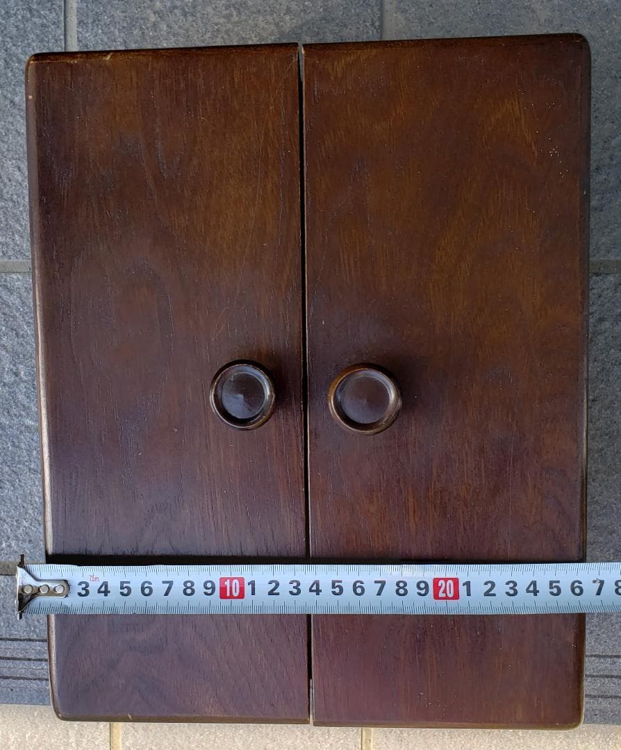 アンティーク レトロの極み TOKUSIMA SIMIZU 鏡台 お針箱付