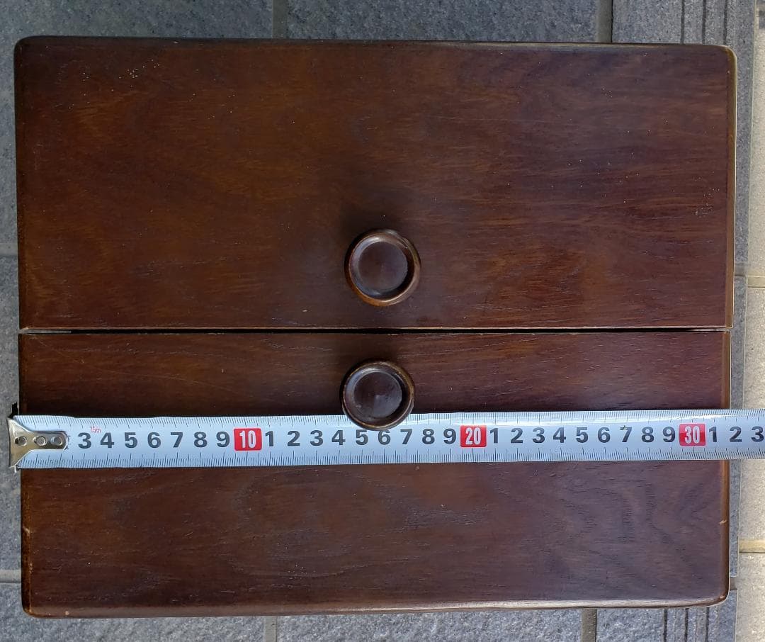 アンティーク レトロの極み TOKUSIMA SIMIZU 鏡台 お針箱付