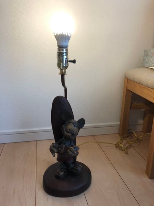 限定価格　アウラニ購入　ミッキーデスクランプ　ディズニー