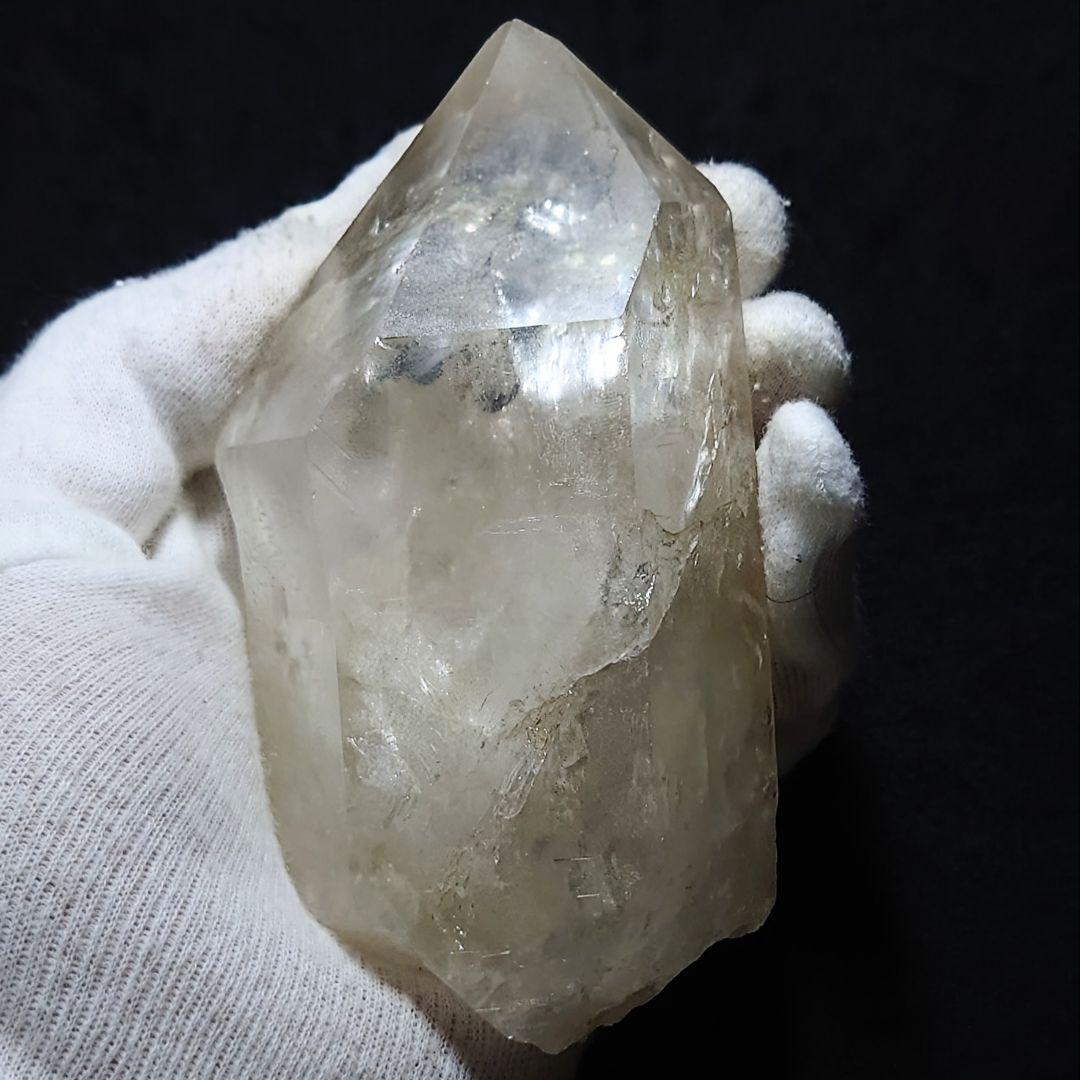 ★雷水晶(ジアマンチーナ水晶) 超大型ポイント 452.5g(SA)