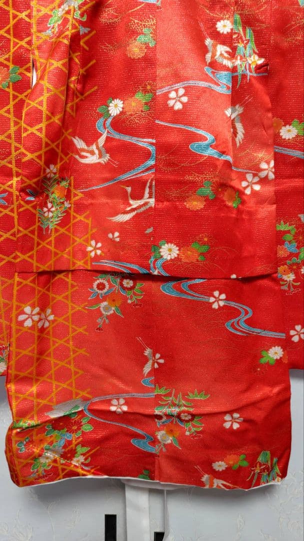 RK539子供着物着丈センチ裄丈40センチ非常に綺麗美品正絹
