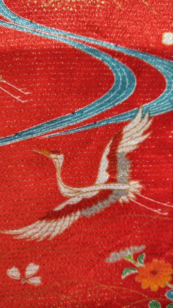 RK539子供着物着丈センチ裄丈40センチ非常に綺麗美品正絹