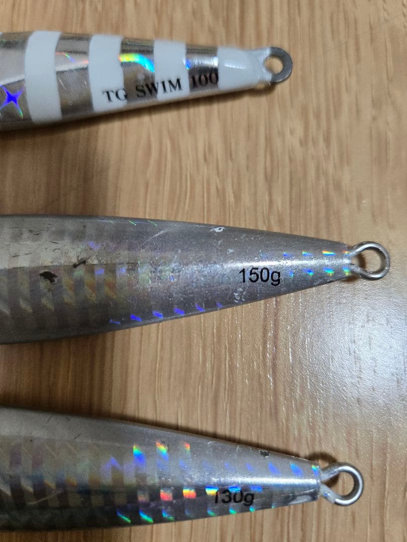 タングステン　メタルジグ　5個セット