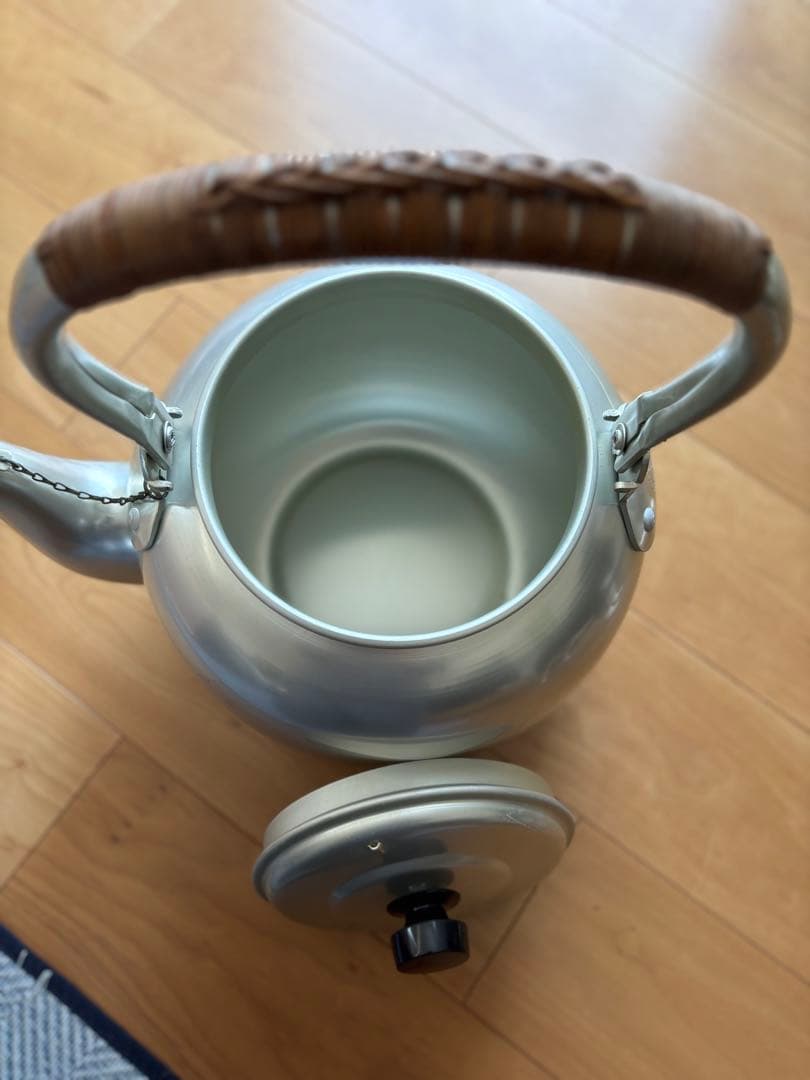 nitto日東アルミ製シルバーやかん15ℓ