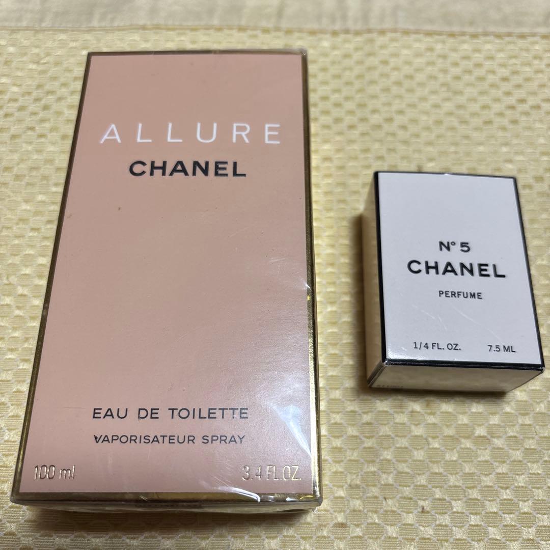 CHANEL ALLURE アリュール & N°5 香水セット　未開封　おまけ