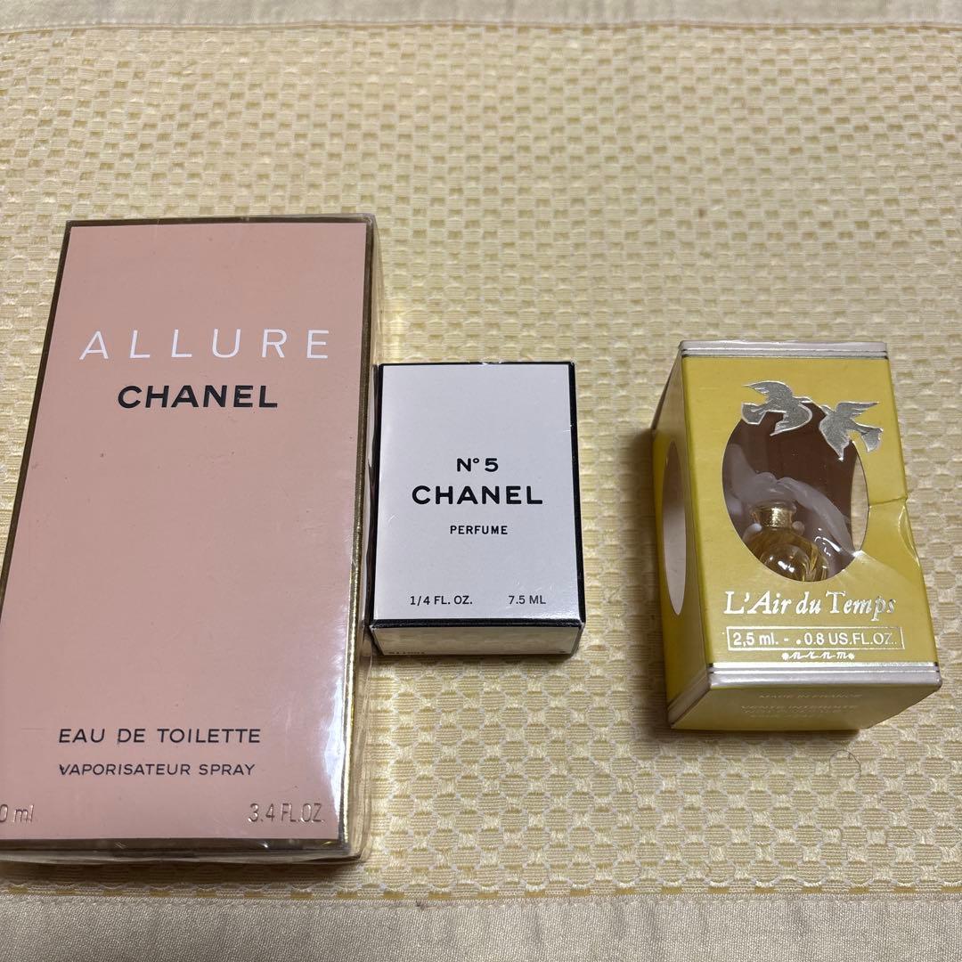 CHANEL ALLURE アリュール & N°5 香水セット　未開封　おまけ