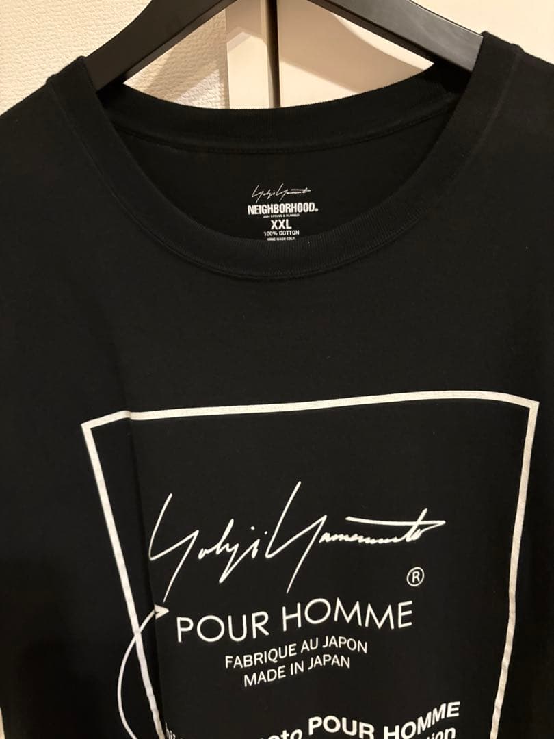 激安最終値下げ‼️美品‼️ヨウジヤマモト×ネイバーフッドコラボTシャツ
