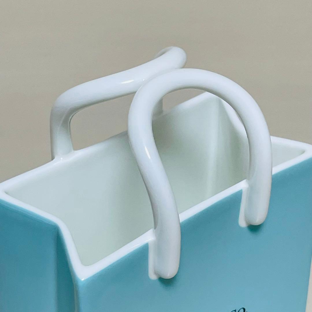 Tiffany & Co. ティファニー 陶器製 ショッパー型 置物