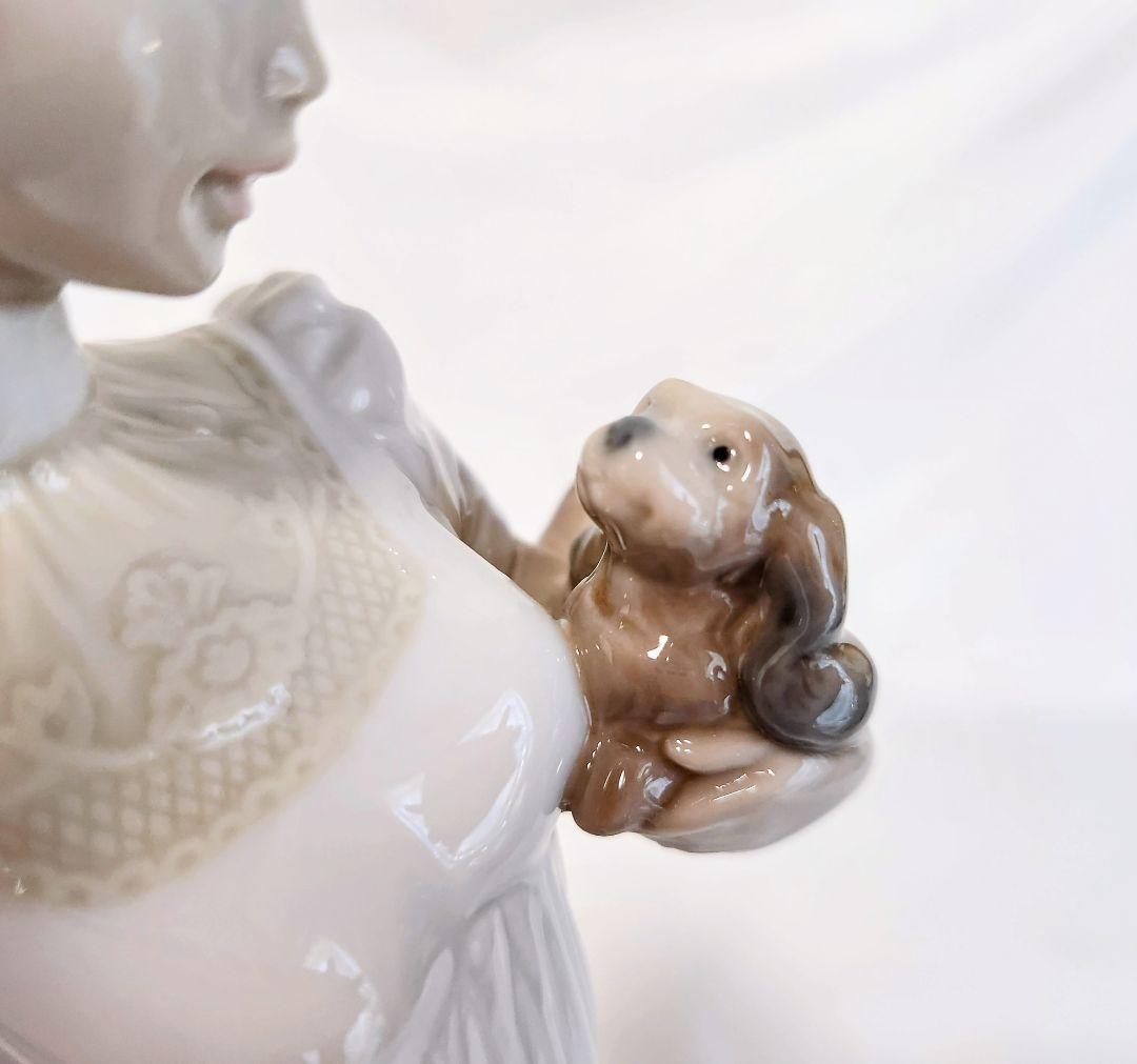 カオカオ　リヤドロフィギュリン〘僕がお供だよ〙No.6753傘欠品