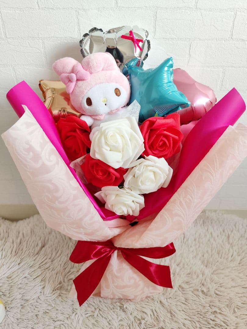 バルーンブーケ 誕生日 発表会 結婚祝い 卒業 花束 ギフト　ブーケ　周年祝