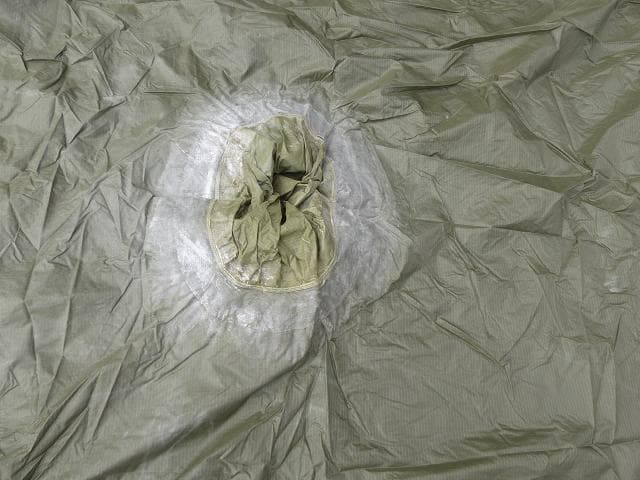 レア！ 1984” 米軍実物 OD ポンチョ リップストップ　 43