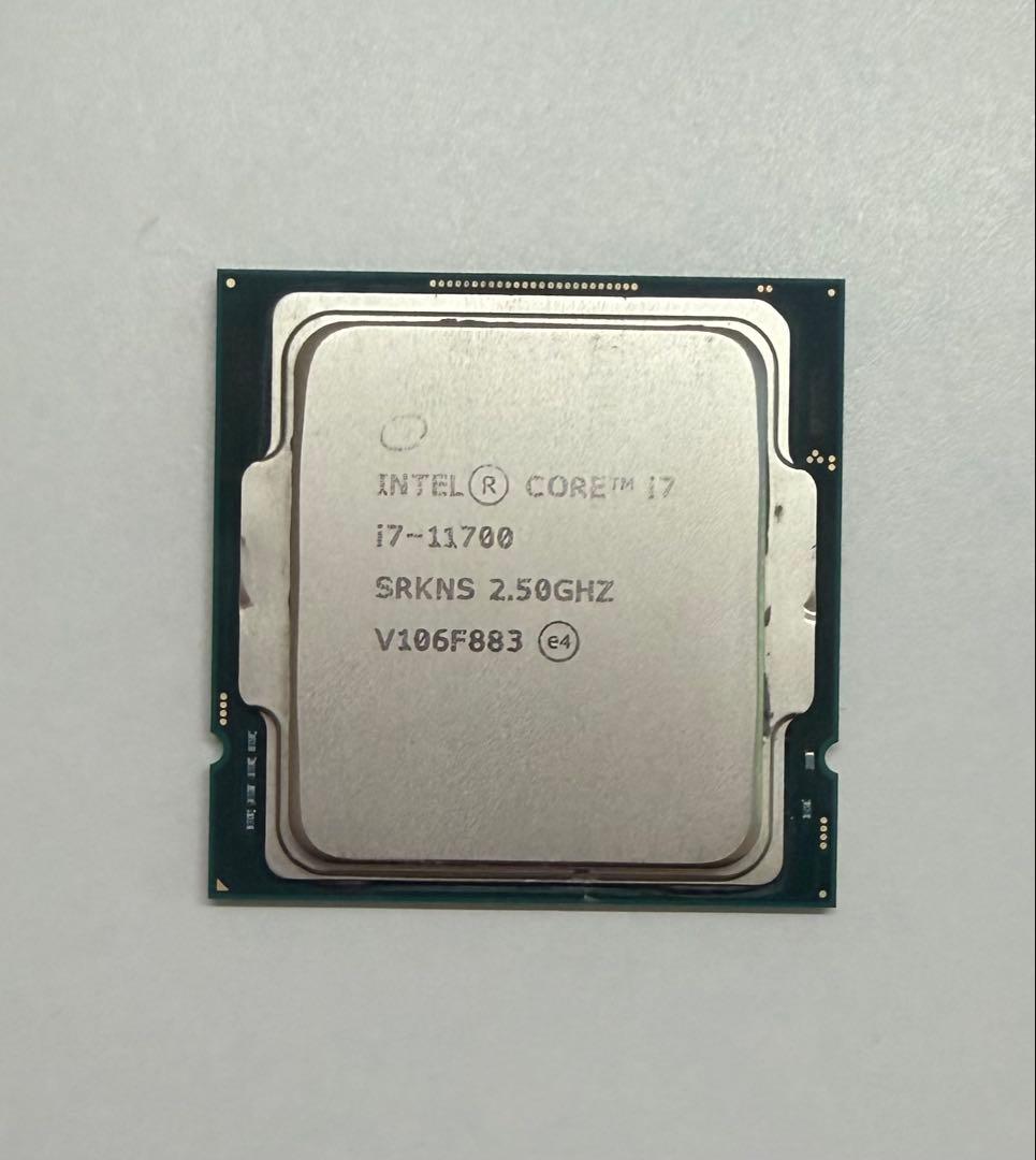 CPU Intel Core i7-11700 2.50GHz CPU