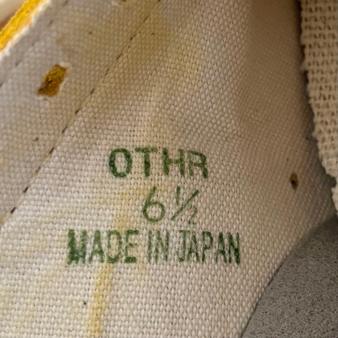 極美品　日本製　コンバース　ワンスター　ゴールド　スエード　25.0センチ