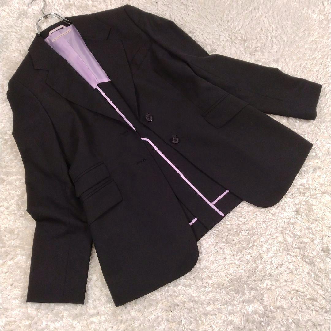 レディース☆ピーエスポールスミス　パンツスーツ　セットアップ春夏サマーウール42