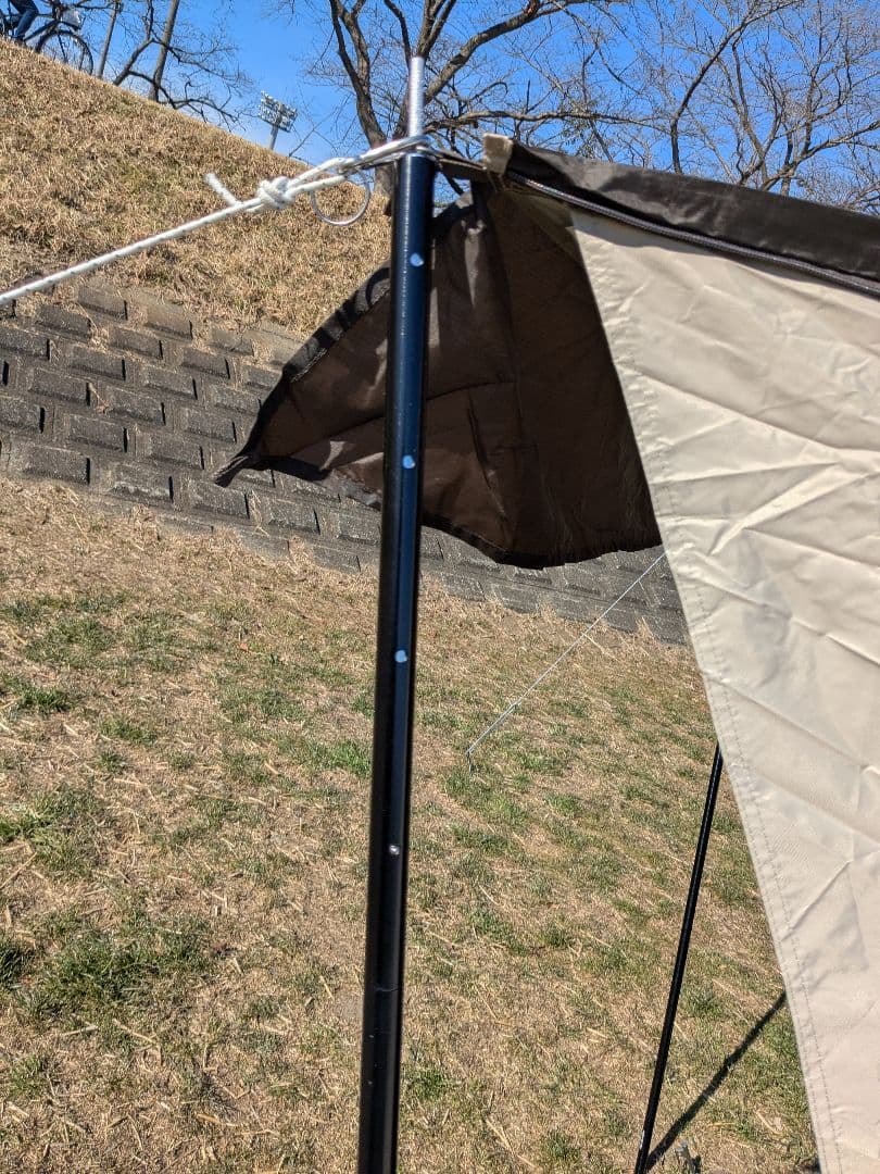 ネイチャーハイク　Ranch　八角形　大型ワンポールテント　5~8人用