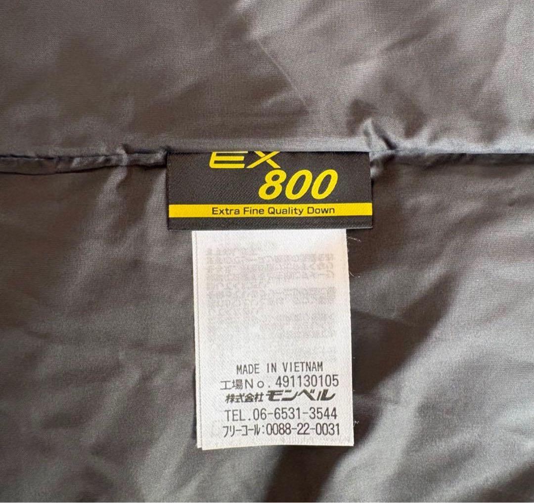 モンベル 現行完売品トラベルダウンパーカ XLブラック