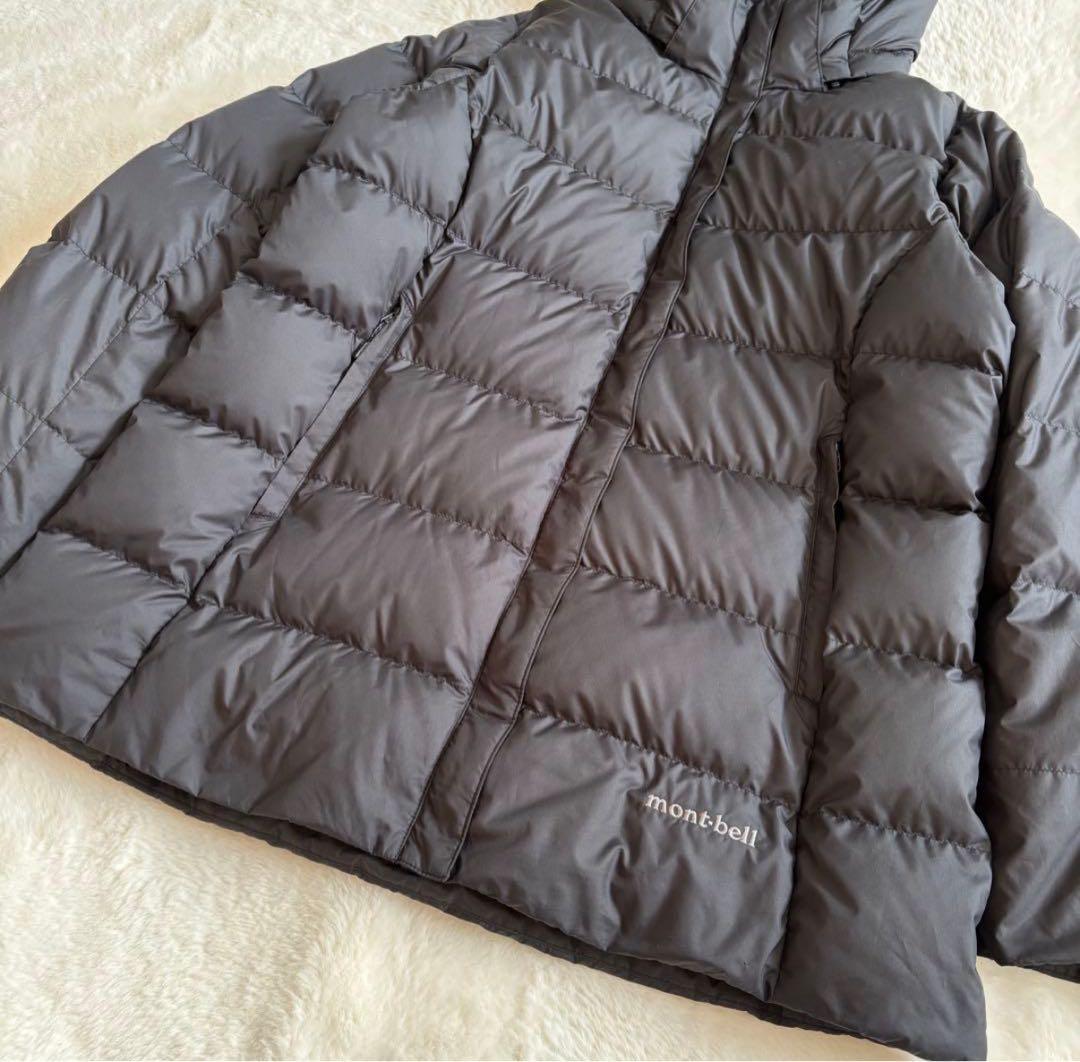 モンベル 現行完売品トラベルダウンパーカ XLブラック