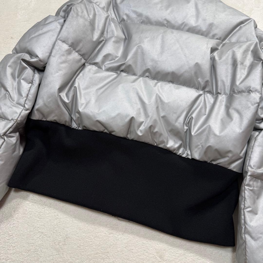 Y-3 × adidas クロップド シルバー ダウンジャケット archive