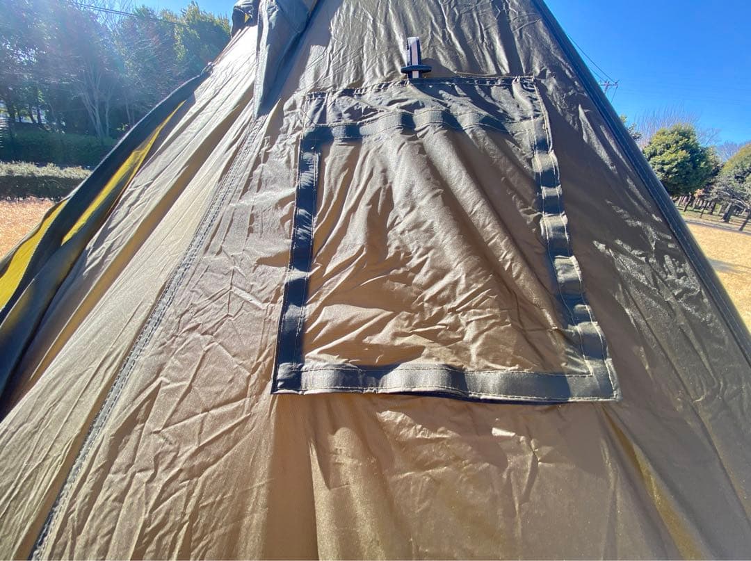 ワンポールテント 4〜6人用 高さ200cm