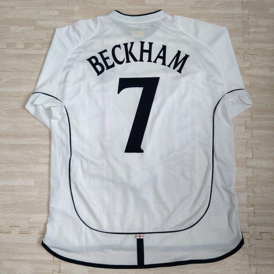 イングランド代表 2002W杯モデル アンブロ正規品レプリカユニフォーム　ホーム